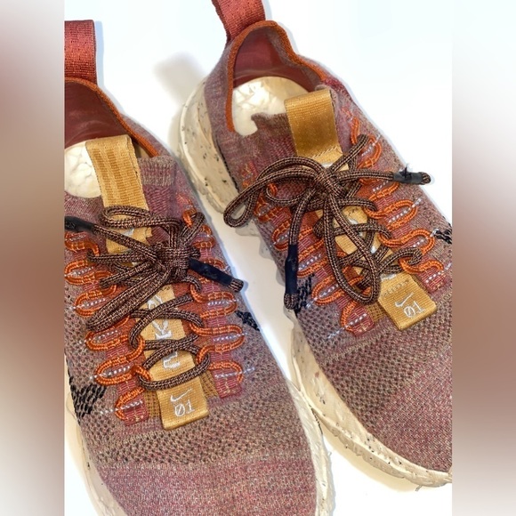 Nike Men's Space Hippie 01 Redstone/Sequoia-Black Shoes DJ3056-600 Size 6.5 - Picture 11 of 11